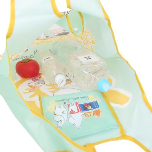 ムーミン エコバッグ ショッピングバッグ GR 北欧 キャラクター グッズ メール便可