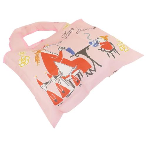 ムーミン エコバッグ ショッピングバッグ PK 北欧 キャラクター グッズ メール便可