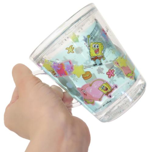スポンジボブ プラカップ ウォーターカップ ステッカー キャラクター グッズ