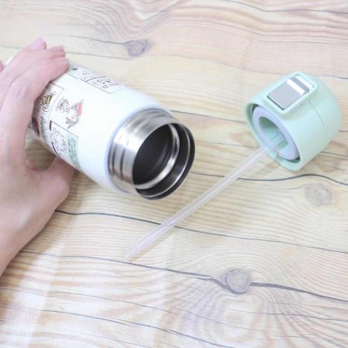 スヌーピー 水筒 ワンタッチストローボトル 350ml ピーナッツ キャラクター グッズ