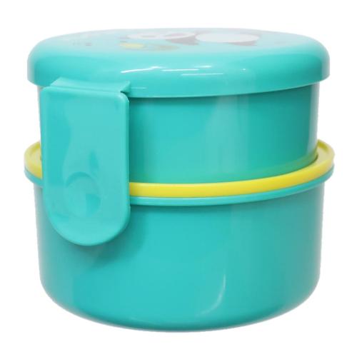 パンダコパンダ お弁当箱 抗菌丸型ランチボックス2段 500ml フォーク付き アニメキャラクター グッズ