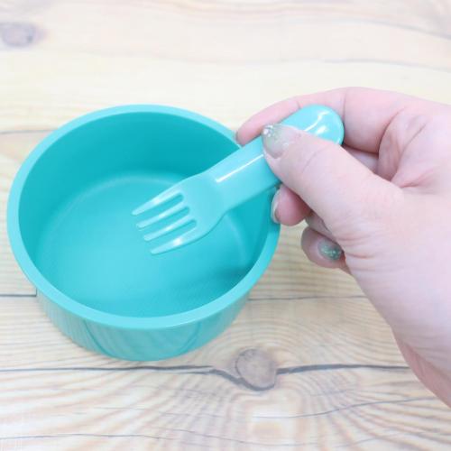 パンダコパンダ お弁当箱 抗菌丸型ランチボックス2段 500ml フォーク付き アニメキャラクター グッズ