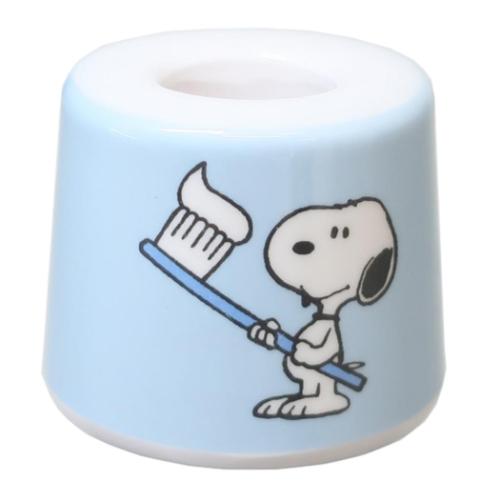 スヌーピー 洗面用具 メラミン製歯ブラシスタンド ピーナッツ キャラクター グッズ