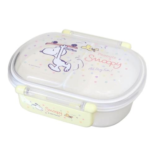 スヌーピー お弁当箱 抗菌食洗機対応ふわっとフタタイトランチボックス 360ml スケートボード ピーナッツ キャラクター グッズ