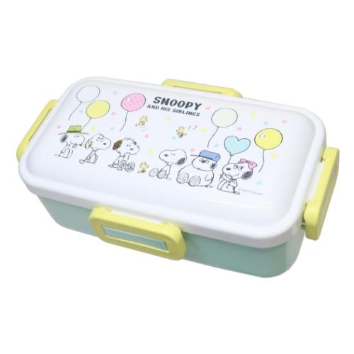 スヌーピー お弁当箱 抗菌食洗機対応ふわっと弁当箱 530ml バルーン ピーナッツ キャラクター グッズ