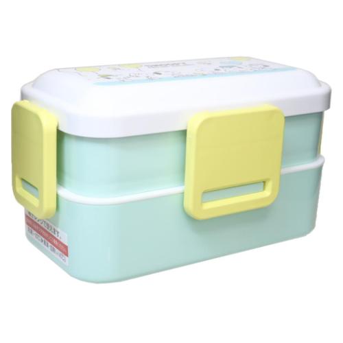 スヌーピー お弁当箱 抗菌食洗機対応ふわっと弁当箱2段 600ml バルーン ピーナッツ キャラクター グッズ