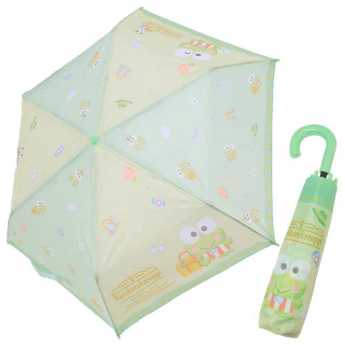 けろけろけろっぴ 折りたたみ傘 折り畳み傘 パステルグリーン サンリオ キャラクター グッズ