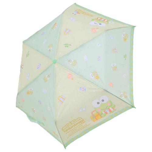けろけろけろっぴ 折りたたみ傘 折り畳み傘 パステルグリーン サンリオ キャラクター グッズ