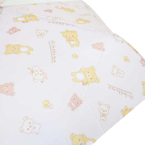 リラックマ 折りたたみ傘 折り畳み傘 ナチュラル サンエックス キャラクター グッズ