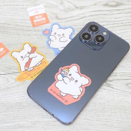 はなまるおばけ ダイカットシール 蓄光ステッカー ハート サンリオ キャラクター グッズ メール便可