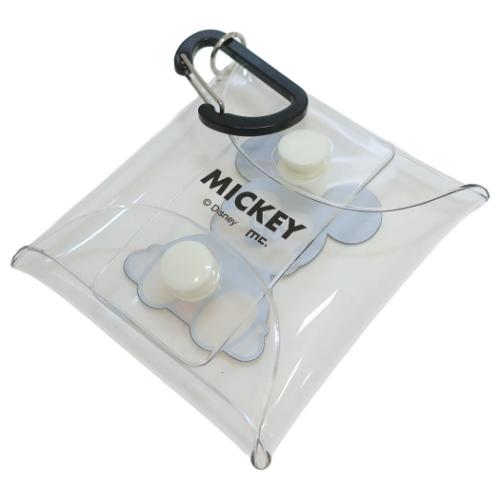 DISNEYx松本セイジ ミニポーチ クリアマルチケースSS ミッキー ディズニー キャラクター グッズ メール便可