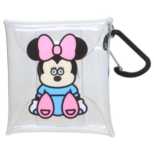DISNEYx松本セイジ ミニポーチ クリアマルチケースSS ミニー ディズニー キャラクター グッズ メール便可