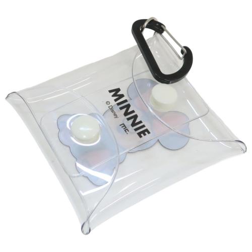 DISNEYx松本セイジ ミニポーチ クリアマルチケースSS ミニー ディズニー キャラクター グッズ メール便可