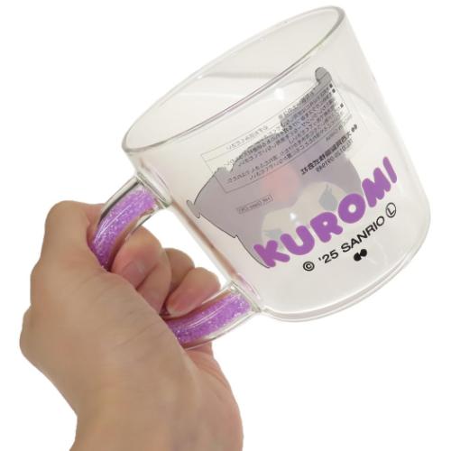 クロミ マグカップ 耐熱ガラスマグ サンリオ キャラクター グッズ