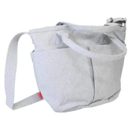 スヌーピー ショルダーバッグ IP.デリ.ポケッツ.Peanuts−0C DELIミニバッグ Light Gray ピーナッツ キャラクター グッズ