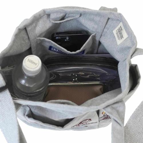 スヌーピー ショルダーバッグ IP.デリ.ポケッツ.Peanuts−0C DELIミニバッグ Light Gray ピーナッツ キャラクター グッズ