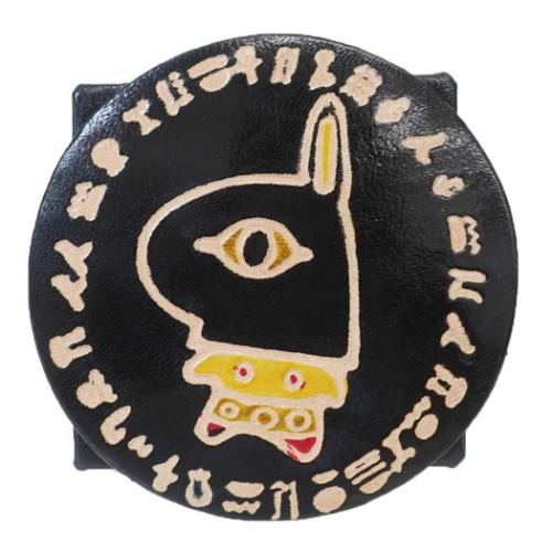 小銭入れ ヤンピーコインパース エジプトアヌビス 山羊革 グッズ メール便可