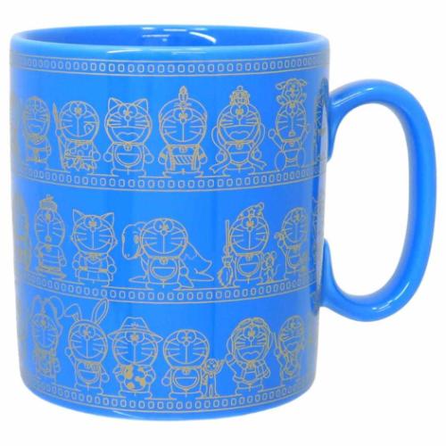 ドラえもん マグカップ ラージマグ 映画45th記念 青 藤子F不二雄 アニメキャラクター グッズ