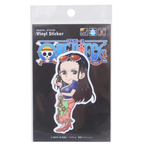 ワンピース ダイカットシール ビニールステッカー ロビン SD 少年ジャンプ アニメキャラクター グッズ メール便可