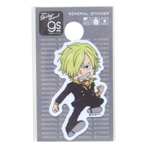 ワンピース ビニールシール ダイカットミニステッカー サンジ SD 少年ジャンプ アニメキャラクター グッズ メール便可