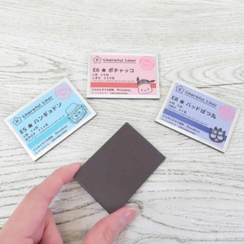 サンリオキャラクターズ 磁石 マグネット4Pセット 切符 キャラフルライナー サンリオ キャラクター グッズ メール便可