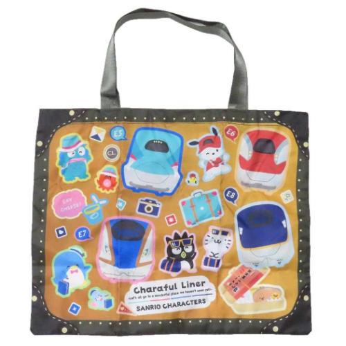 サンリオキャラクターズ エコバッグ 折り畳みエコバッグ MX キャラフルライナー サンリオ キャラクター グッズ メール便可
