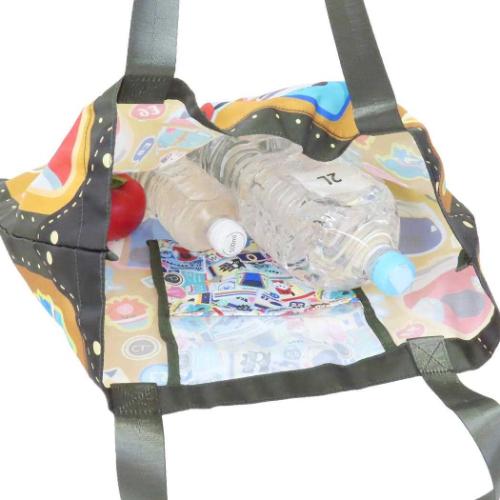 サンリオキャラクターズ エコバッグ 折り畳みエコバッグ MX キャラフルライナー サンリオ キャラクター グッズ メール便可