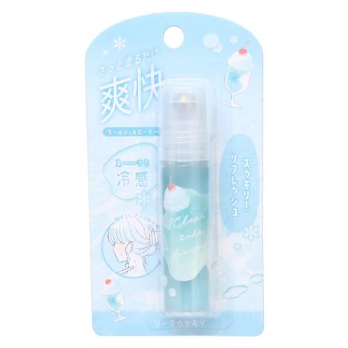 コスメ雑貨 COOLジェルローラー CLEAR SODA DIVING クールジェルローラー グッズ メール便可