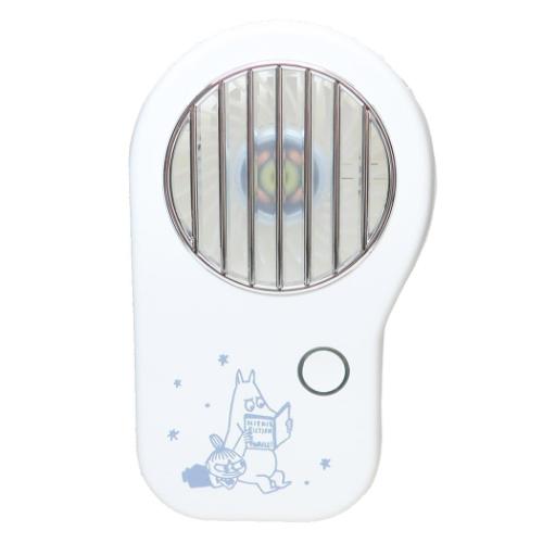 ムーミン 携帯用扇風機 首掛けハンズフリーファン ONE DAY 北欧 キャラクター グッズ