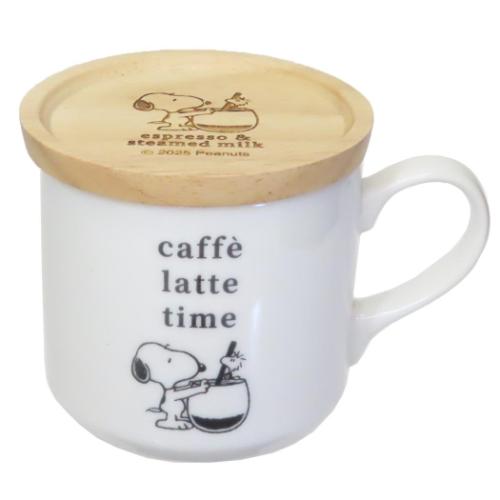 スヌーピー マグカップ ギフトマグセット370ML カフェラテタイム ピーナッツ キャラクター グッズ
