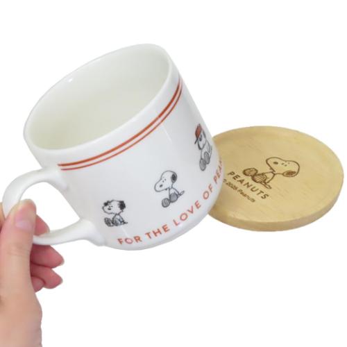スヌーピー マグカップ ギフトマグセット370ML beagle brothers ピーナッツ キャラクター グッズ