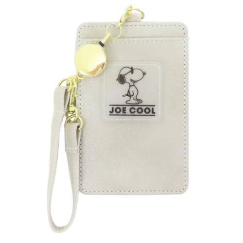 スヌーピー 定期入れ シングルパスケース COOL SMILE ピーナッツ キャラクター グッズ メール便可