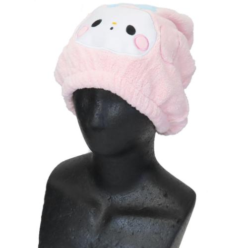 サンリオxもちぱん ヘアドライタオル帽子 キャップタオル マイメロディ サンリオ キャラクター グッズ メール便可