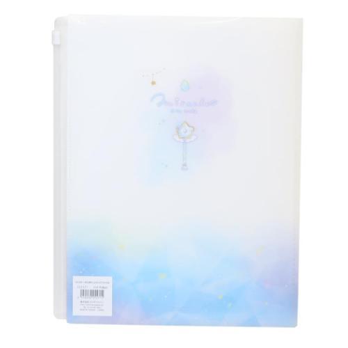 ミラクルアラモード ポケットファイル ファスナー付き6Pファイル ピンク グッズ