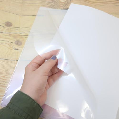 ミラクルアラモード ポケットファイル ファスナー付き6Pファイル ピンク グッズ