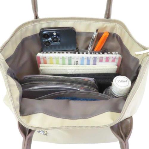 スヌーピー トートバッグ 軽量きちんとトート LOOK AT… ピーナッツ キャラクター グッズ