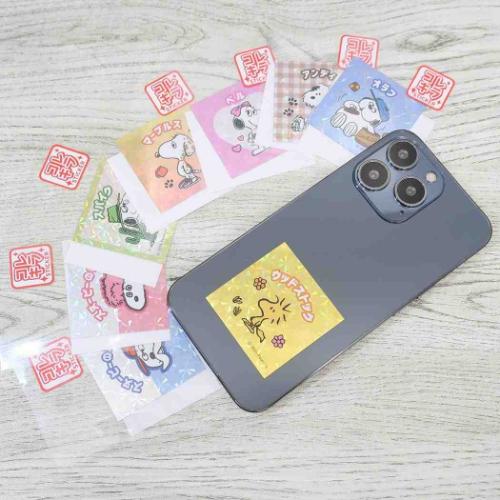 スヌーピー ステッカー コレキラステッカー マーブルス ピーナッツ キャラクター グッズ メール便可