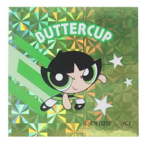 パワーパフガールズ ステッカー コレキラステッカー BUTTERCUP1 キャラクター グッズ メール便可