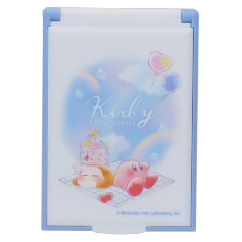 星のカービィ 手鏡 カードミラーS ENJOY PICNIC キャラクター グッズ メール便可