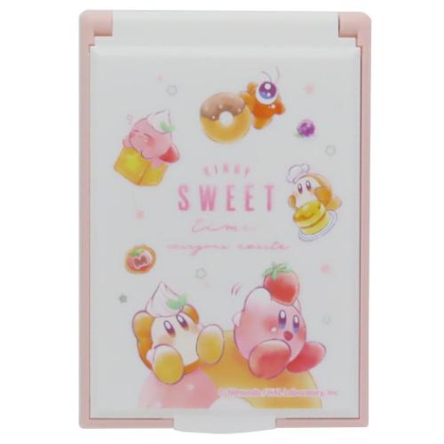 星のカービィ 手鏡 カードミラーS EVERYONE SWEET キャラクター グッズ メール便可