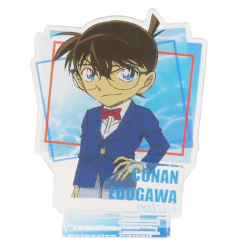 名探偵コナン コレクション雑貨 アクリルスタンド 江戸川コナン リーフ&ウォーターシリーズ 少年サンデー メール便可