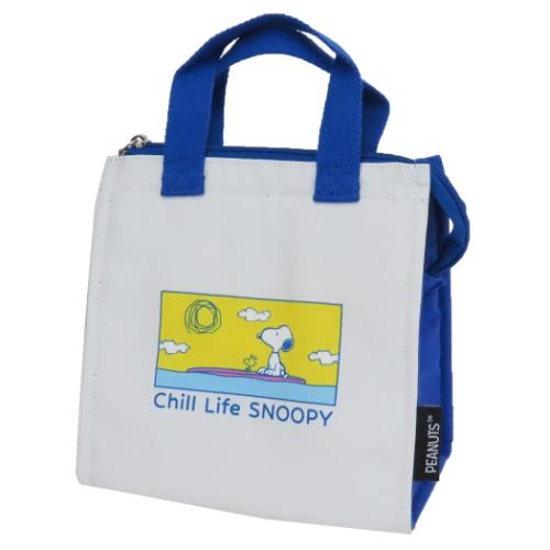 スヌーピー 保冷バッグ 保冷トート チルライフ ピーナッツ キャラクター グッズ メール便可