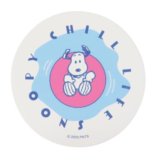 スヌーピー テーブルウェア 吸水コースター 浮き輪 チルライフ ピーナッツ キャラクター グッズ メール便可