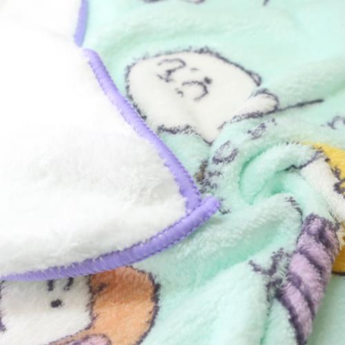 スヌーピー 速乾フェイスタオル クイックドライ ビッグフェイスタオル ミント オールフレンズ ピーナッツ キャラクター グッズ