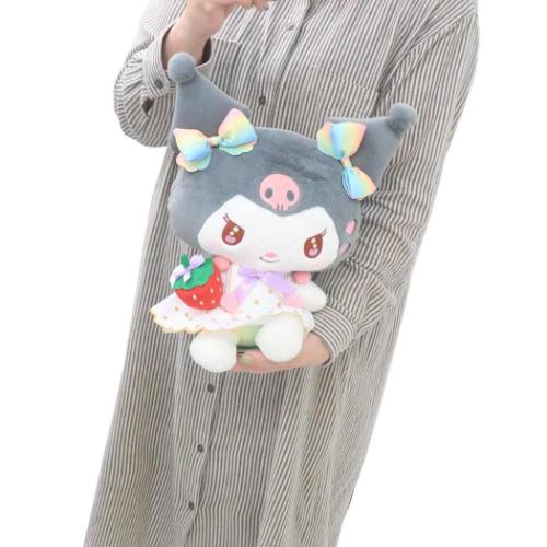 クロミ ぬいぐるみ プラッシュドールM いちご新聞50th サンリオ キャラクター グッズ