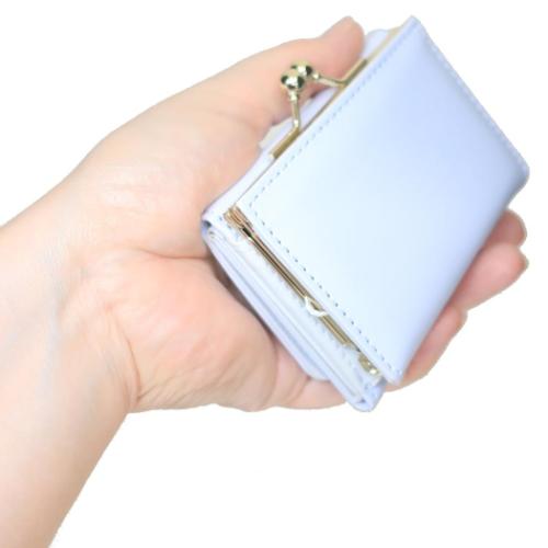 モイミー ミニウォレット ミニ財布 がまぐち三つ折り ねこ かわいい グッズ メール便可