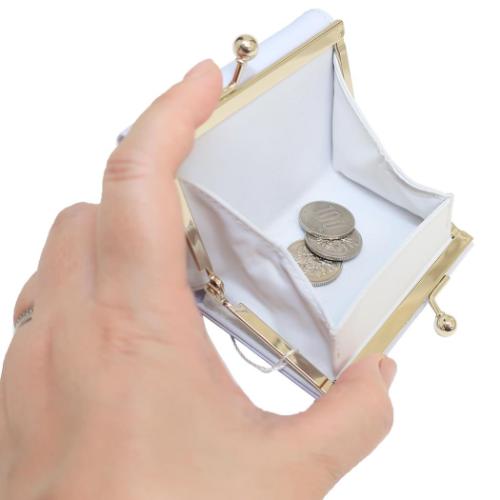 モイミー ミニウォレット ミニ財布 がまぐち三つ折り ねこ かわいい グッズ メール便可