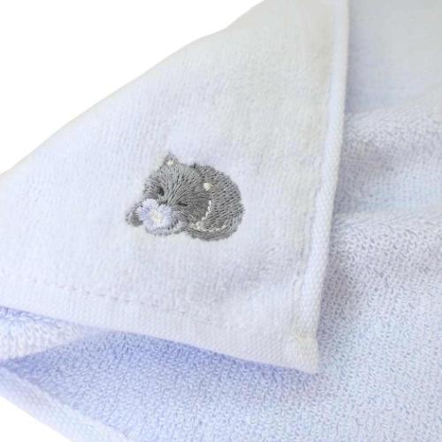 モイミー ミニタオル タオルハンカチ ハンカチタオル ねこ かわいい グッズ メール便可