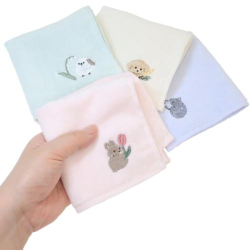 モイミー ミニタオル タオルハンカチ ハンカチタオル ねこ かわいい グッズ メール便可