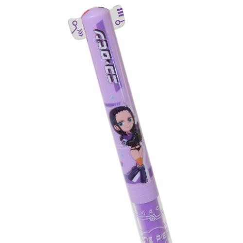 ワンピース 黒赤2色ボールペン mimiペン ロビン 少年ジャンプ アニメキャラクター グッズ メール便可